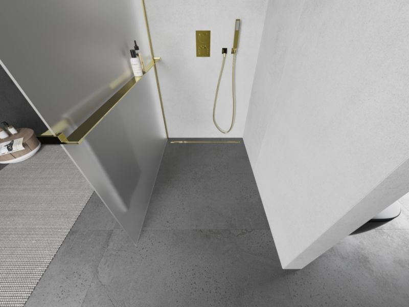 Ścianka prysznicowa walk-in Mexen Kioto+ szron 100x200 cm 800-100-121-50-30 1 szt.