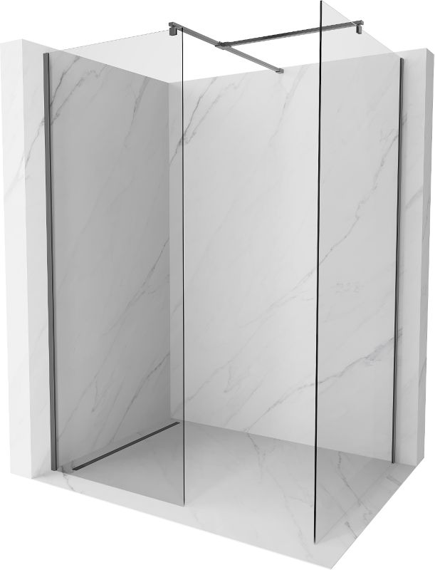 Ścianka prysznicowa walk-in Mexen Kioto transparent 160x85 cm 1 szt.