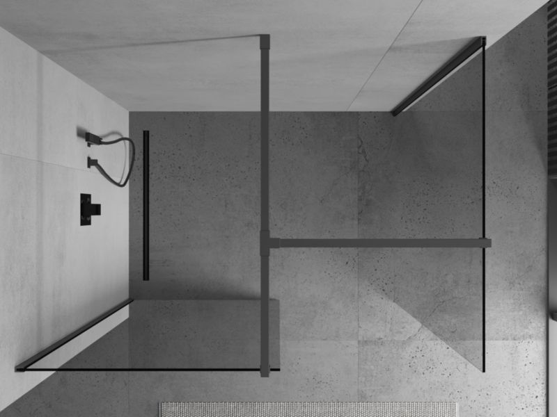 Ścianka prysznicowa walk-in Mexen Kioto transparent 160x85 cm 1 szt.