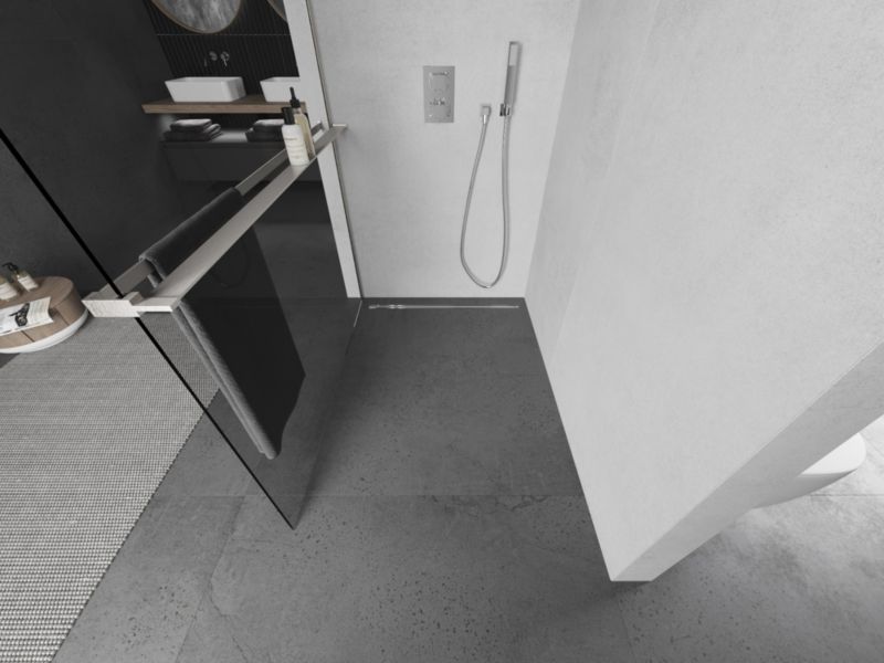 Ścianka prysznicowa walk-in Mexen Kioto+ transparent 80x200 cm 1 szt.