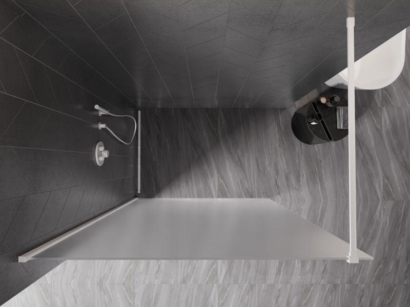 Ścianka prysznicowa walk-in Mexen Kioto-X szron 160x200 1 szt.