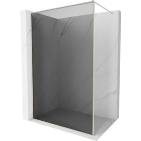 Ścianka prysznicowa walk-in Mexen Kioto-XF grafit 130x202 cm  800-130-104-97-40-X1 szt.