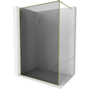 Ścianka prysznicowa walk-in Mexen Kioto-XF grafit 140x202  800-140-104-50-40-X1 szt.