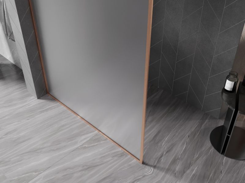 Ścianka prysznicowa walk-in Mexen Kioto-XF szron 60x202 cm  800-060-104-65-30-X1 szt.