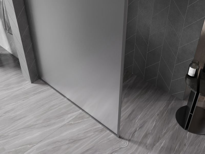 Ścianka prysznicowa walk-in Mexen Kioto-XF szron 60x202 cm  800-060-104-95-30-X1 szt.