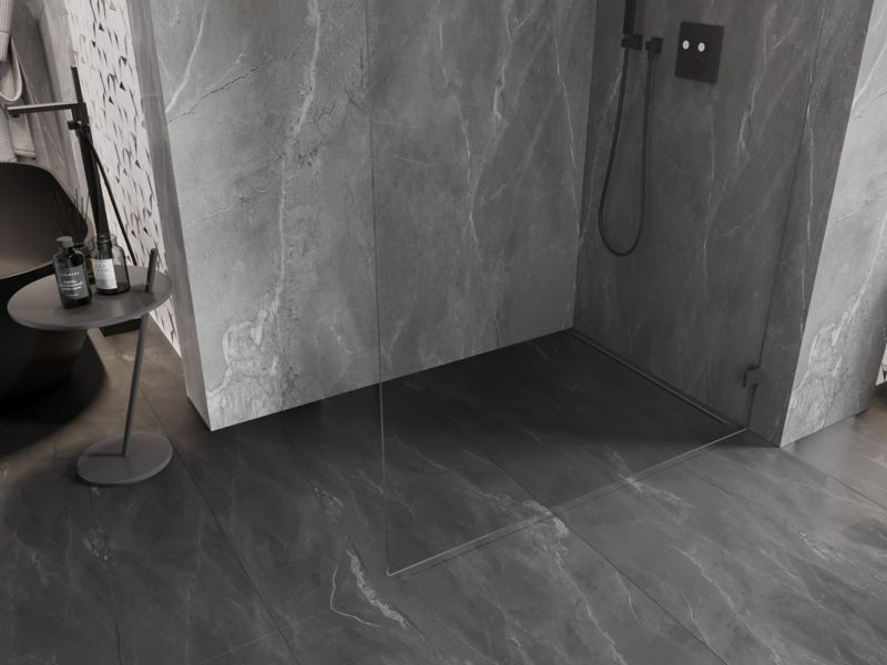 Ścianka prysznicowa walk-in Mexen Lunar L gun metal 60x200 cm 830L-060-000-95-00-P 1 szt.