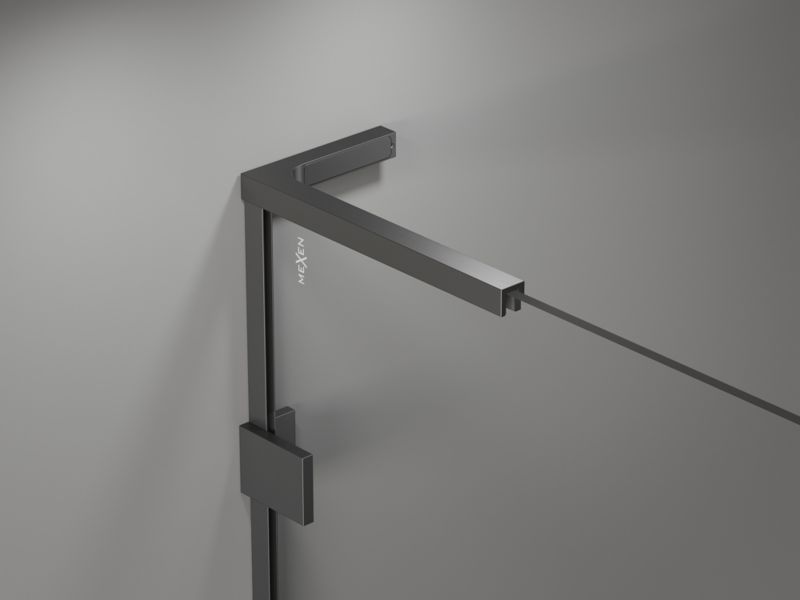 Ścianka prysznicowa walk-in Mexen Lunar L gun metal 60x200 cm 830L-060-000-95-00-P 1 szt.