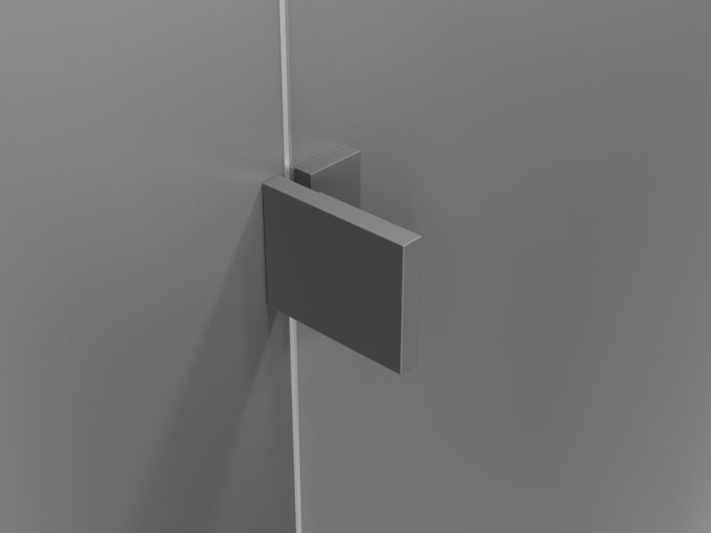 Ścianka prysznicowa walk-in Mexen Lunar L gun metal 60x200 cm 830L-060-000-95-00-P 1 szt.