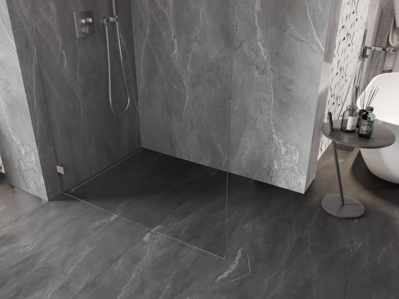 Ścianka prysznicowa walk-in Mexen Lunar L transparent 110x200 cm 1 szt.
