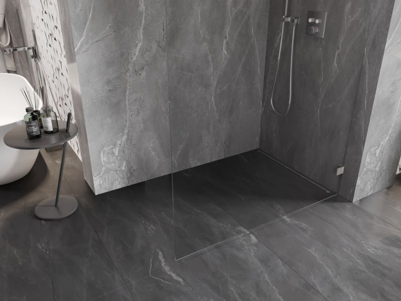 Ścianka prysznicowa walk-in Mexen Lunar L transparent 70x200 cm 1 szt.