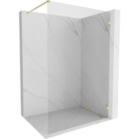 Ścianka prysznicowa walk-in Mexen Lunar złota 70x200 cm 1 szt.
