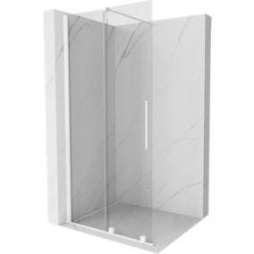 Ścianka prysznicowa walk-in Mexen Velar biała 90x200 cm 1 szt.