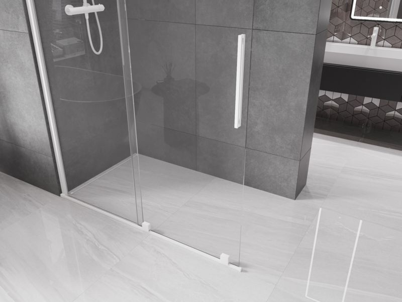 Ścianka prysznicowa walk-in Mexen Velar biały 160x200 cm 871-160-000-03-20 1 szt.