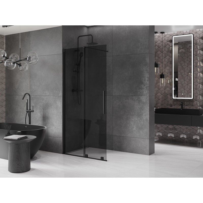 Ścianka prysznicowa walk-in Mexen Velar grafit 90x200 cm 871-090-000-43-70 1 szt.