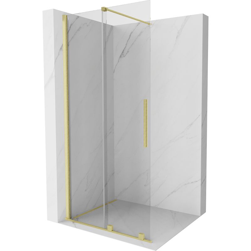 Ścianka prysznicowa walk-in Mexen Velar złoty 70x200 cm 1 szt.