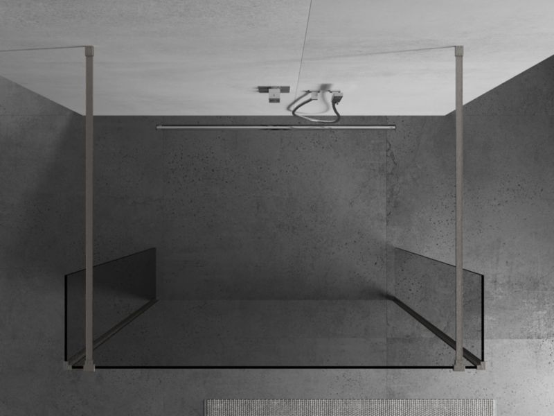 Ścianka prysznicowa wolnostojąca Mexen Kioto transparent 90x30x30 cm 1 szt.