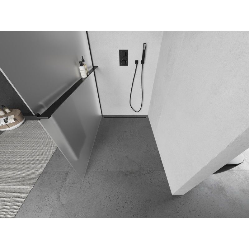 Ścianka prysznicowa z półką Mexen Kioto+ szron 70x200 cm 1 szt.