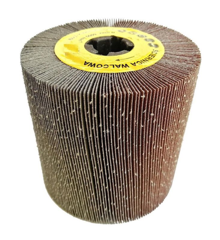 Ściernica walcowa listkowa GLOB TOOLS z płótna 100x100x19mm Satyniarka P120 - 1 szt.