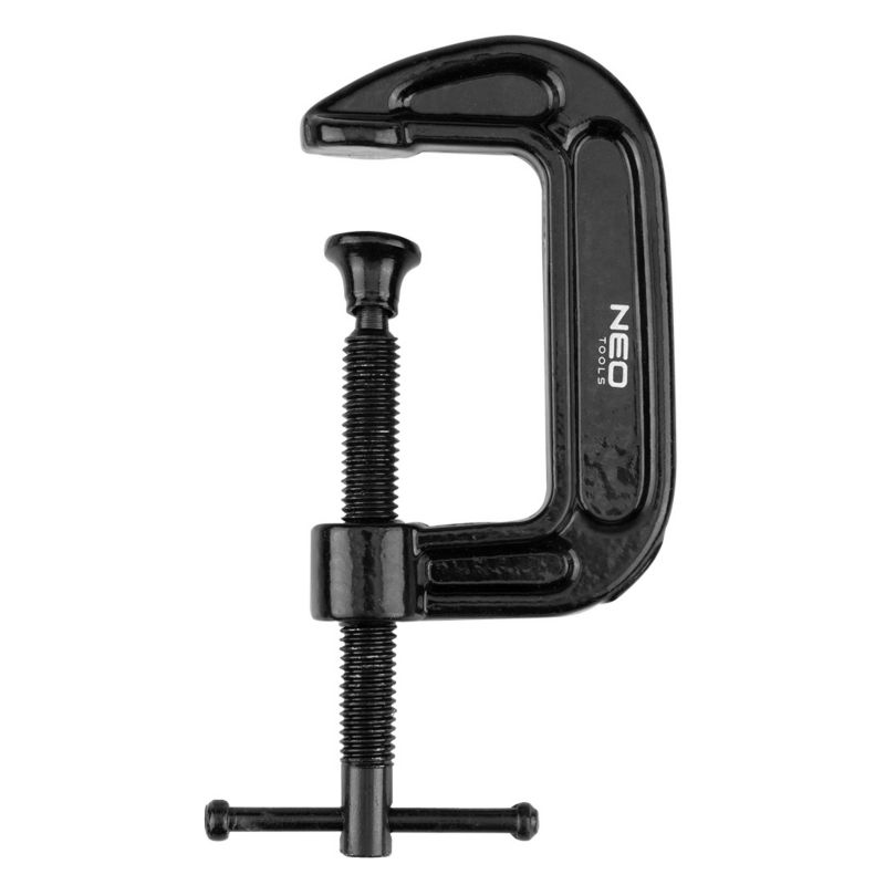 Ścisk stolarski NEO TOOLS śrubowy, typ C (G), 50 mm (2"), żeliwny, waga 208g 1 szt