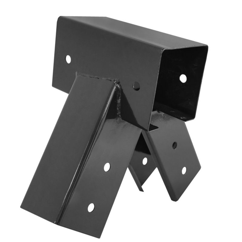 Łącznik do Huśtawki Ogród Kwadratowy Antracytowy 100 Stopni 9x9 cm Plac Zabaw 4iQ Group 1 szt.
