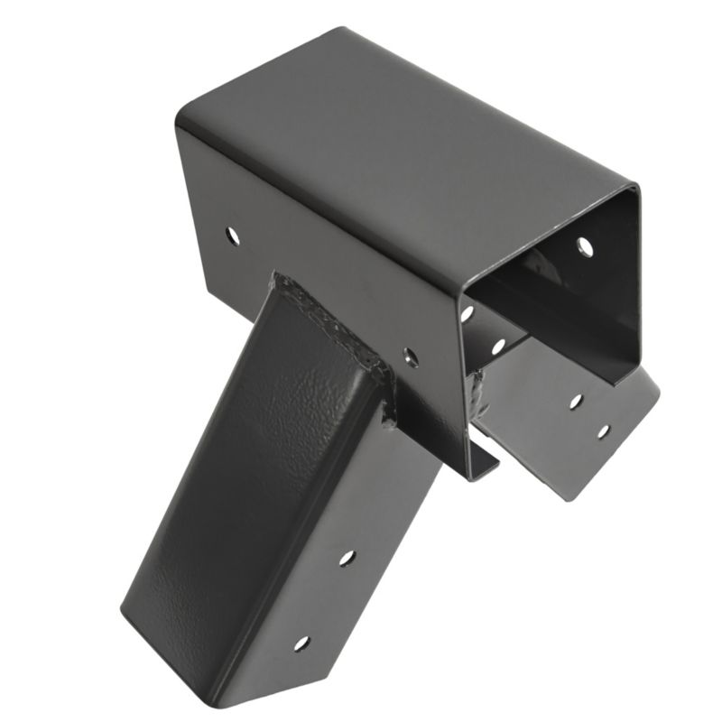 Łącznik do Huśtawki Ogród Kwadratowy Antracytowy 100 Stopni 9x9 cm Plac Zabaw 4iQ Group 1 szt.