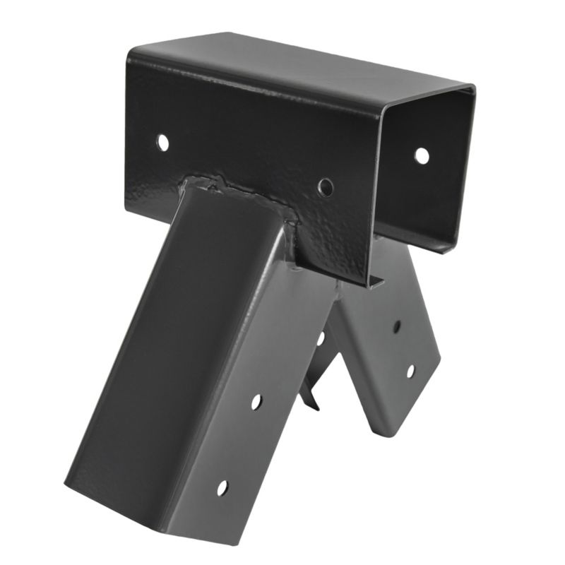 Łącznik do Huśtawki Ogród Kwadratowy Antracytowy 90 Stopni 9x9 cm Plac Zabaw 4iQ Group 1 szt.