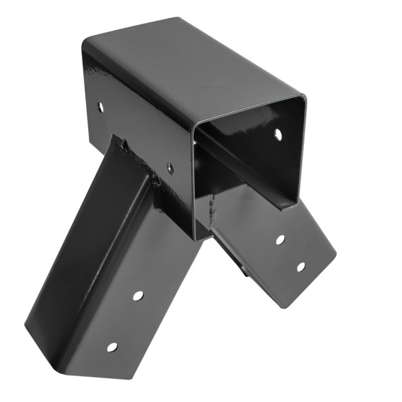 Łącznik do Huśtawki Ogród Kwadratowy Antracytowy 90 Stopni 9x9 cm Plac Zabaw 4iQ Group 1 szt.