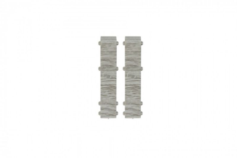 Łącznik do listwy Cezar Hi Line Prestige islandia mat 22x75x20mm PVC 1 kpl.
