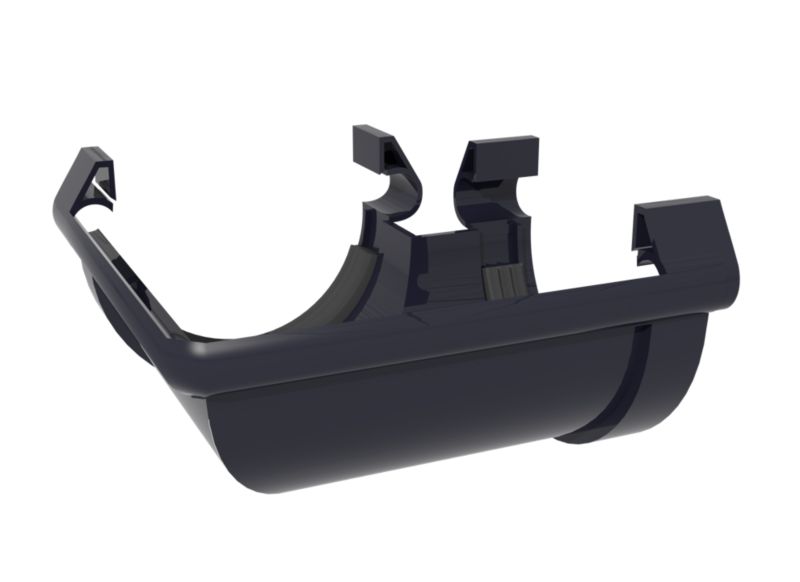 Łącznik kątowy do G125 uniwersalny grafit Scala Plastics 1 szt.