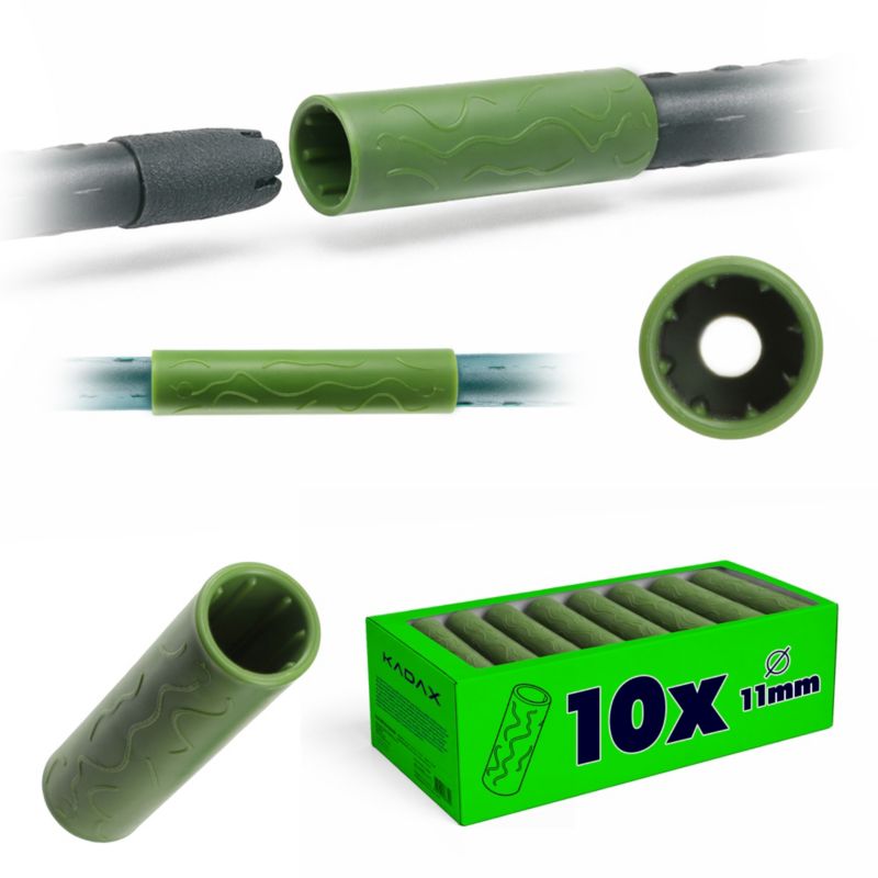 Łącznik Prosty KADAX Do Tyczek 11mm metalowych 10szt