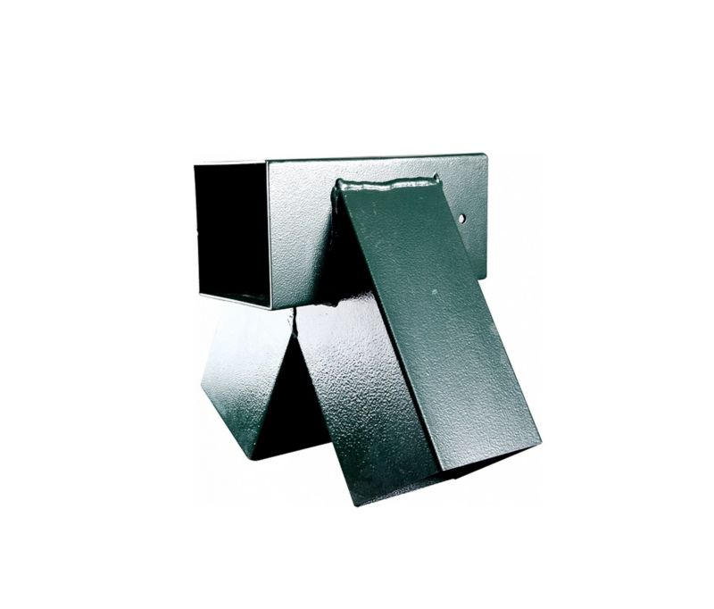 Łącznik trójnik  Allforbaby do belki kwadrat 9X9 cm huśtawka wspornik zielony 1 szt