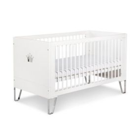 Łóżeczko Little Sky dziecięce tapczanik BLANKA 140x70 białe 1 szt