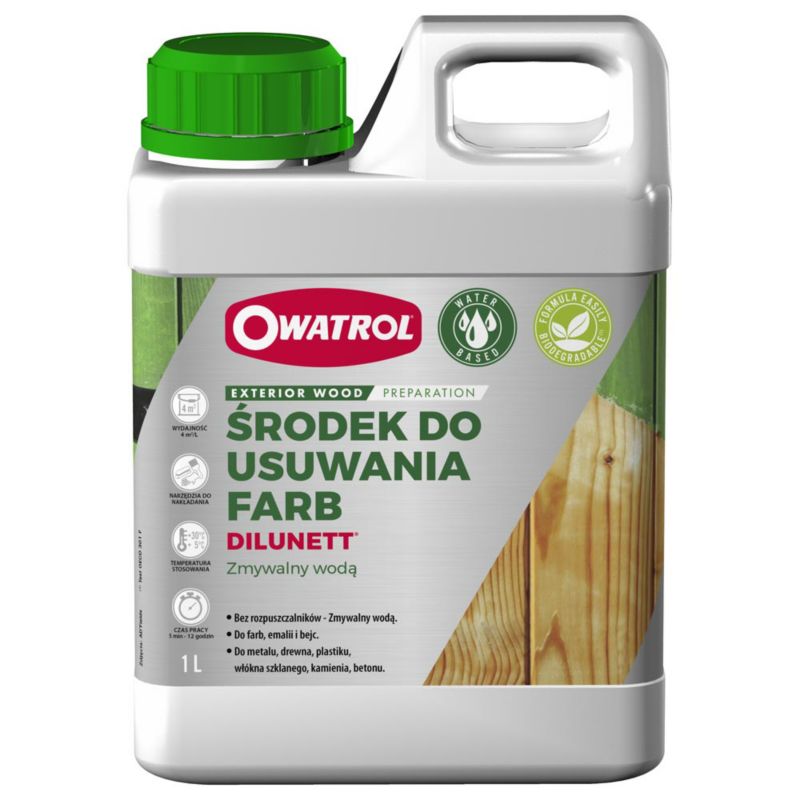 Żel do usuwania starych powłok malarskich Owatrol Dilunett 1L 1 szt.