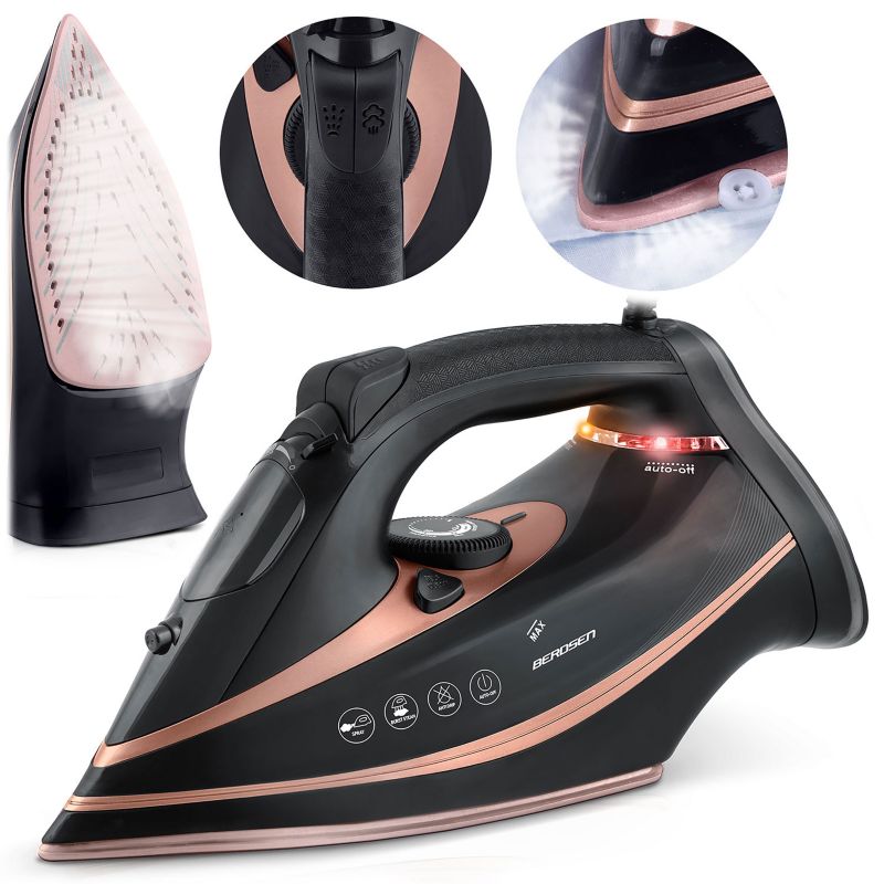 Żelazko parowe Berdsen BD-332 3000W ceramiczna powłoka 1szt.