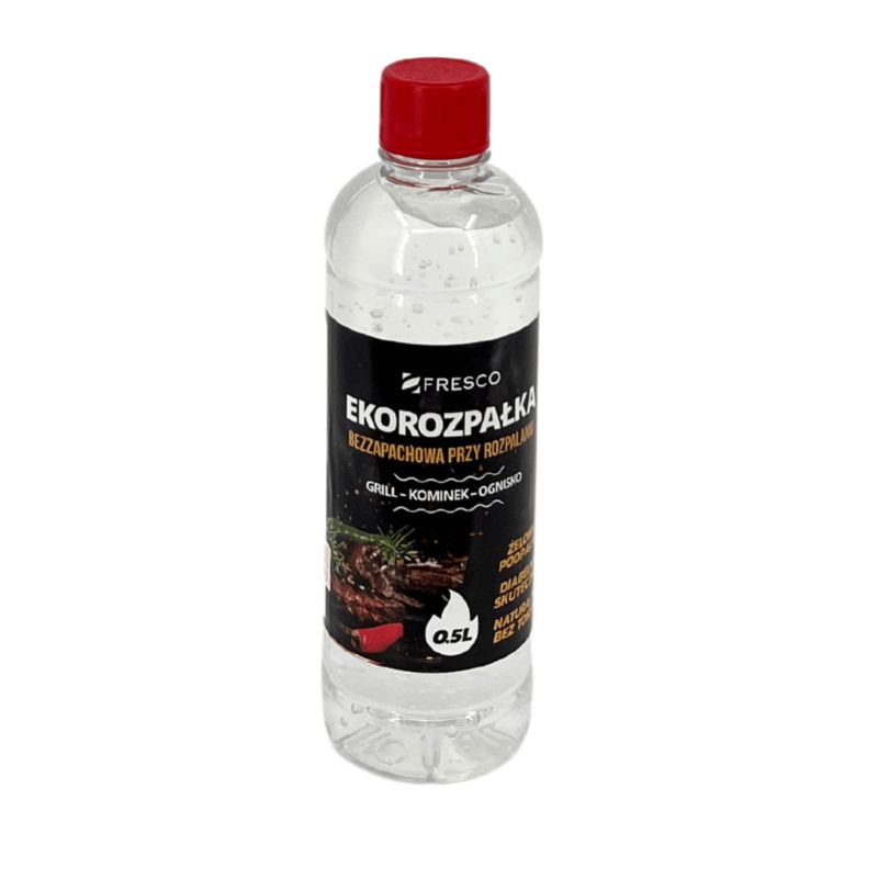 Żelowa eko rozpałka do grilla kominka ogniska bezzapachowa FRESCO 0,5L 1szt.