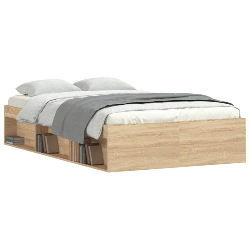 Łóżko drewniane WaszeMeble 120x190 cm brązowe  WM-3203896 1 szt.