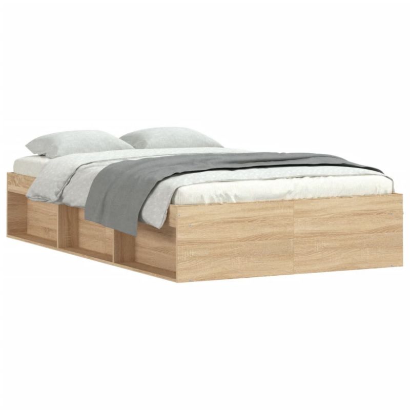 Łóżko drewniane WaszeMeble 120x190 cm brązowe  WM-3203896 1 szt.
