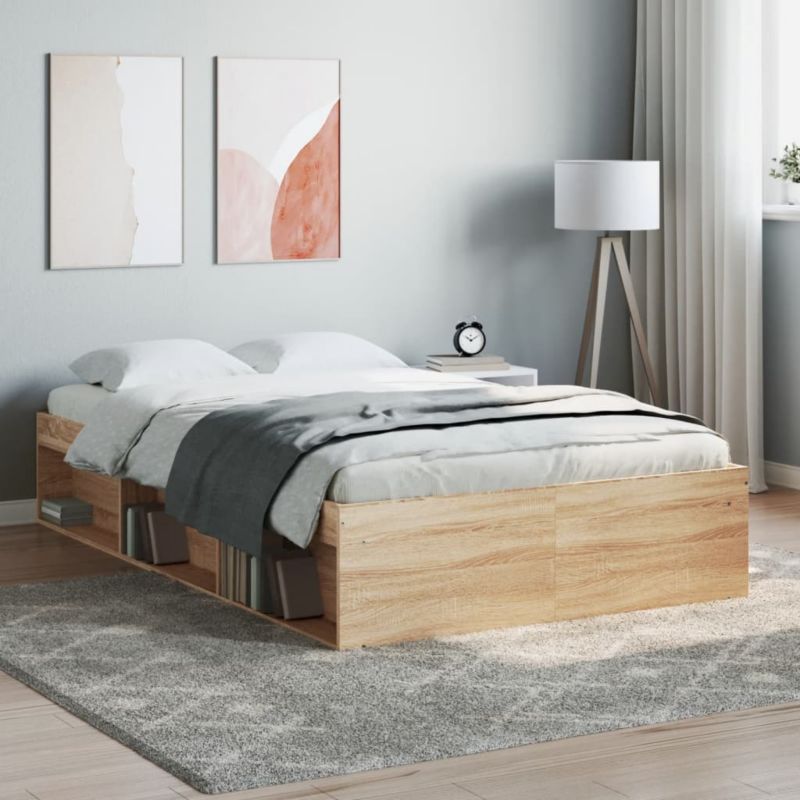 Łóżko drewniane WaszeMeble 120x190 cm brązowe  WM-3203896 1 szt.