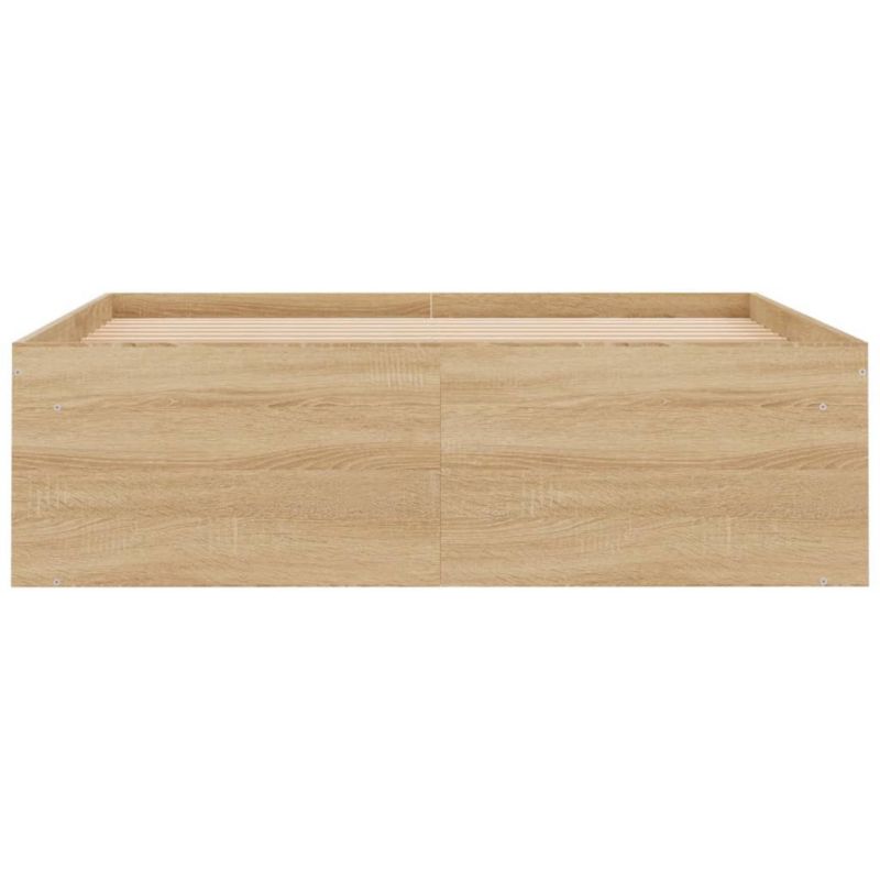 Łóżko drewniane WaszeMeble 120x190 cm brązowe  WM-3203896 1 szt.