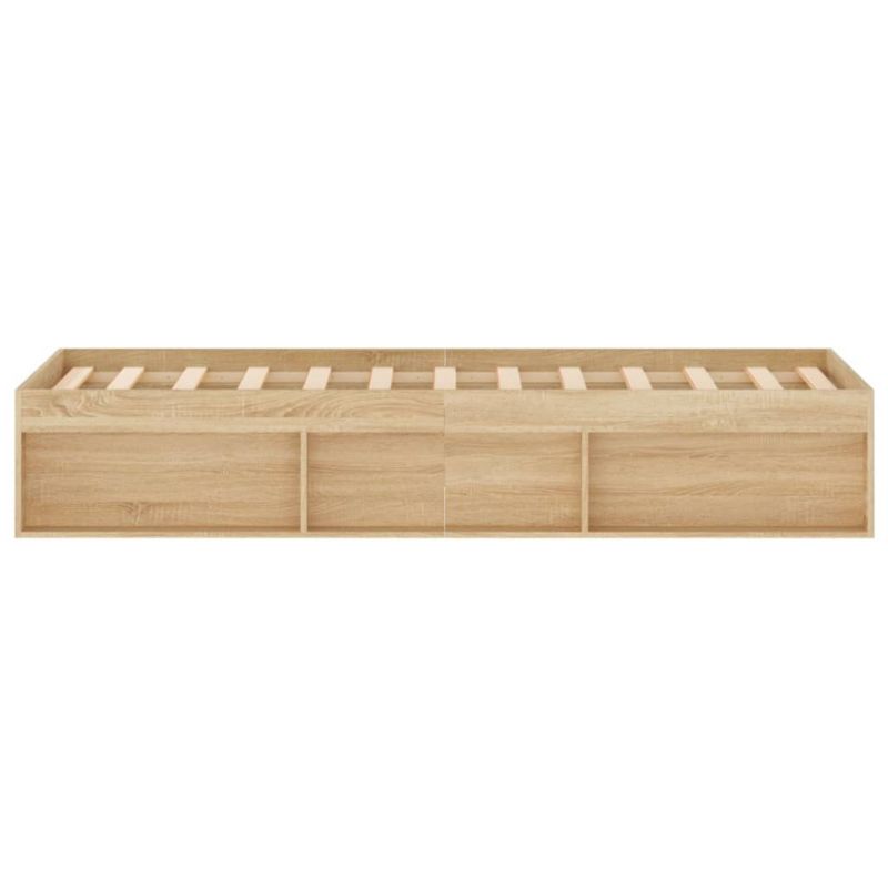 Łóżko drewniane WaszeMeble 120x190 cm brązowe  WM-3203896 1 szt.