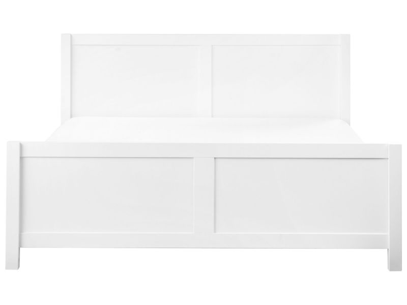 Łóżko Drewno Champagnat 180 x 200 cm Biały 1 szt.