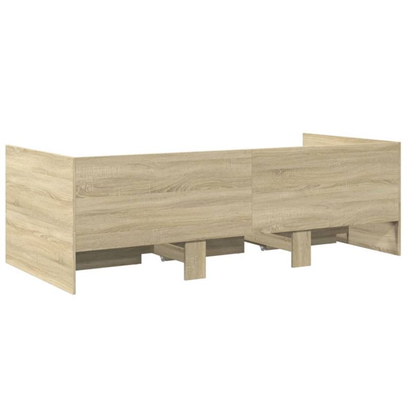 Łóżko dzienne WaszeMeble 75x190 cm brązowe  WM-3280834 1 szt.