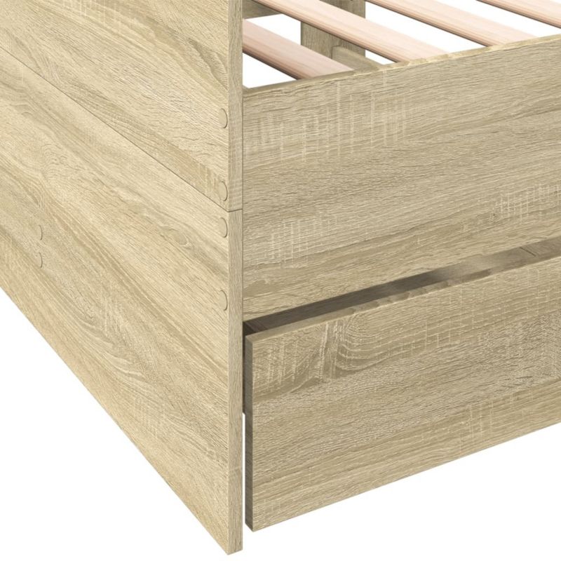 Łóżko dzienne WaszeMeble 75x190 cm brązowe  WM-3280834 1 szt.