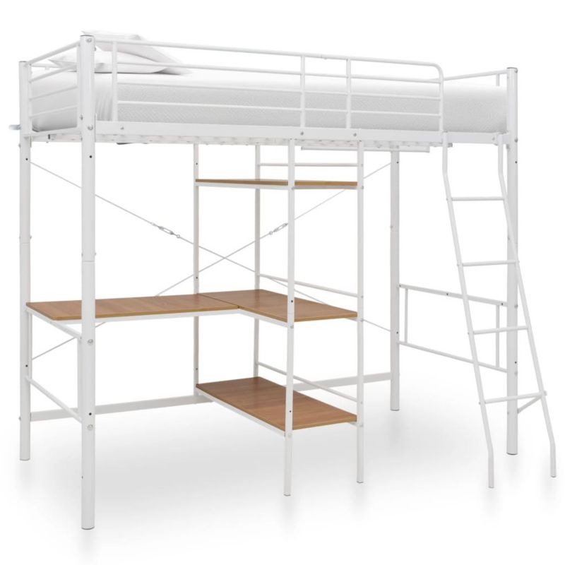 Łóżko piętrowe WaszeMeble 90x200 cm biała WM-287906 1 szt.