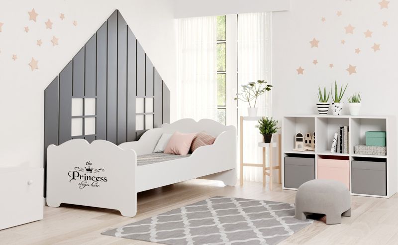Łożko dziecięce Kobi ANNA z materacem 140x70 Princess 1 szt.