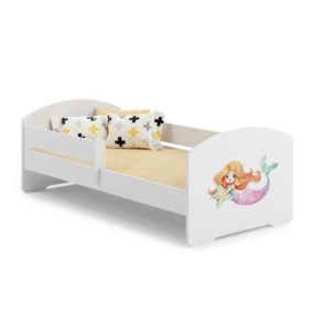 Łożko dziecięce Kobi LUK z barierką 160x80 Kobi Syrenka 1 szt.