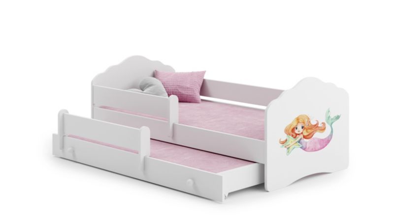 Łożko podwójne Kobi FALA 160x80 Syrenka 1 szt.
