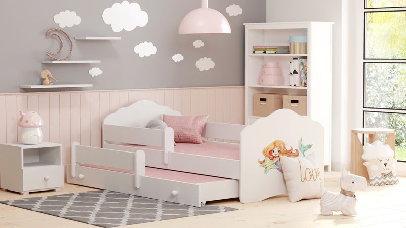 Łożko podwójne Kobi FALA 160x80 Syrenka 1 szt.
