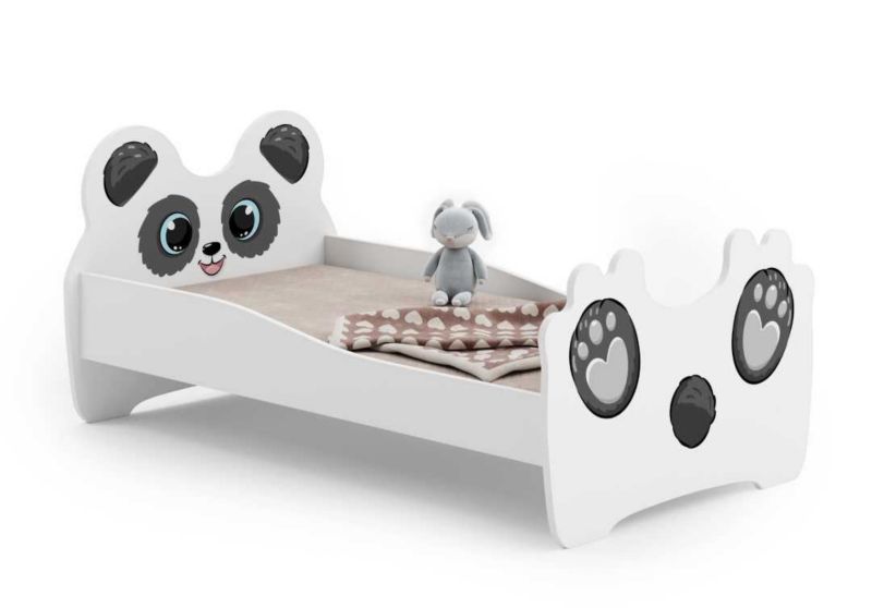 Łożko pojedyncze Kobi Panda 160x80 z materacem 1 szt.
