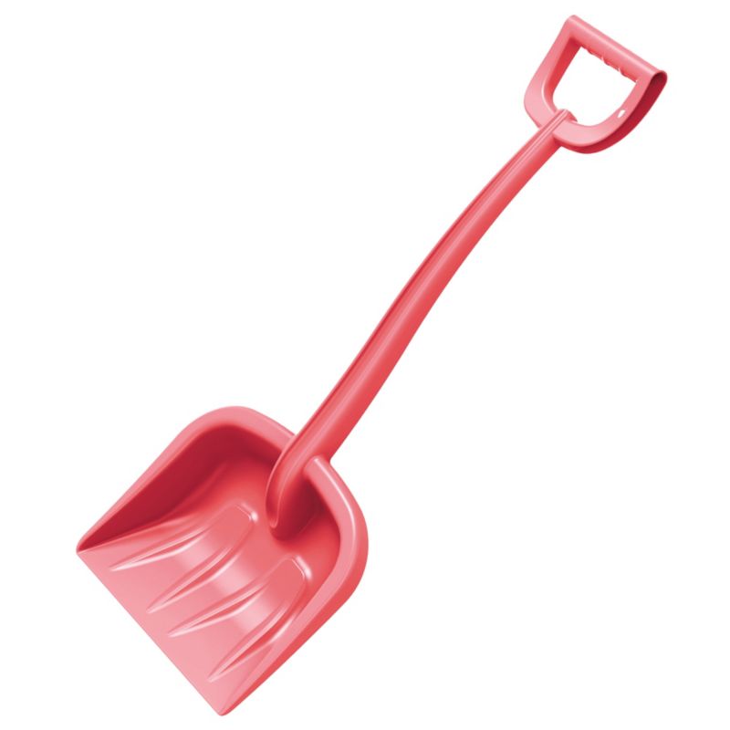 Łopata EDANTI Do Śniegu Dla Dzieci Łopatka Do Odśnieżania Plastikowa 66 Cm Koralowy 1 szt.